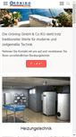 Mobile Screenshot of groeninggmbh.de